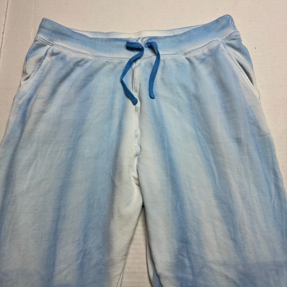 Women’s Nike Yoga Luxe Fleece Jogger Pants -Blue, White Size: Large - Picture 8 of 9